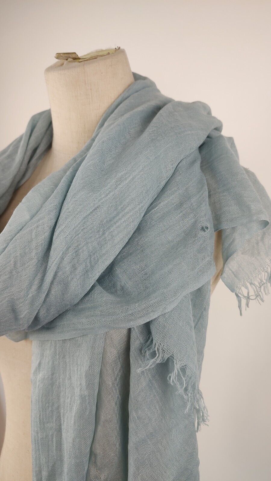 TRUSSARDI JEANS SCIARPA UOMO DONNA WOMAN MAN VINTAGE CASUAL SCARF