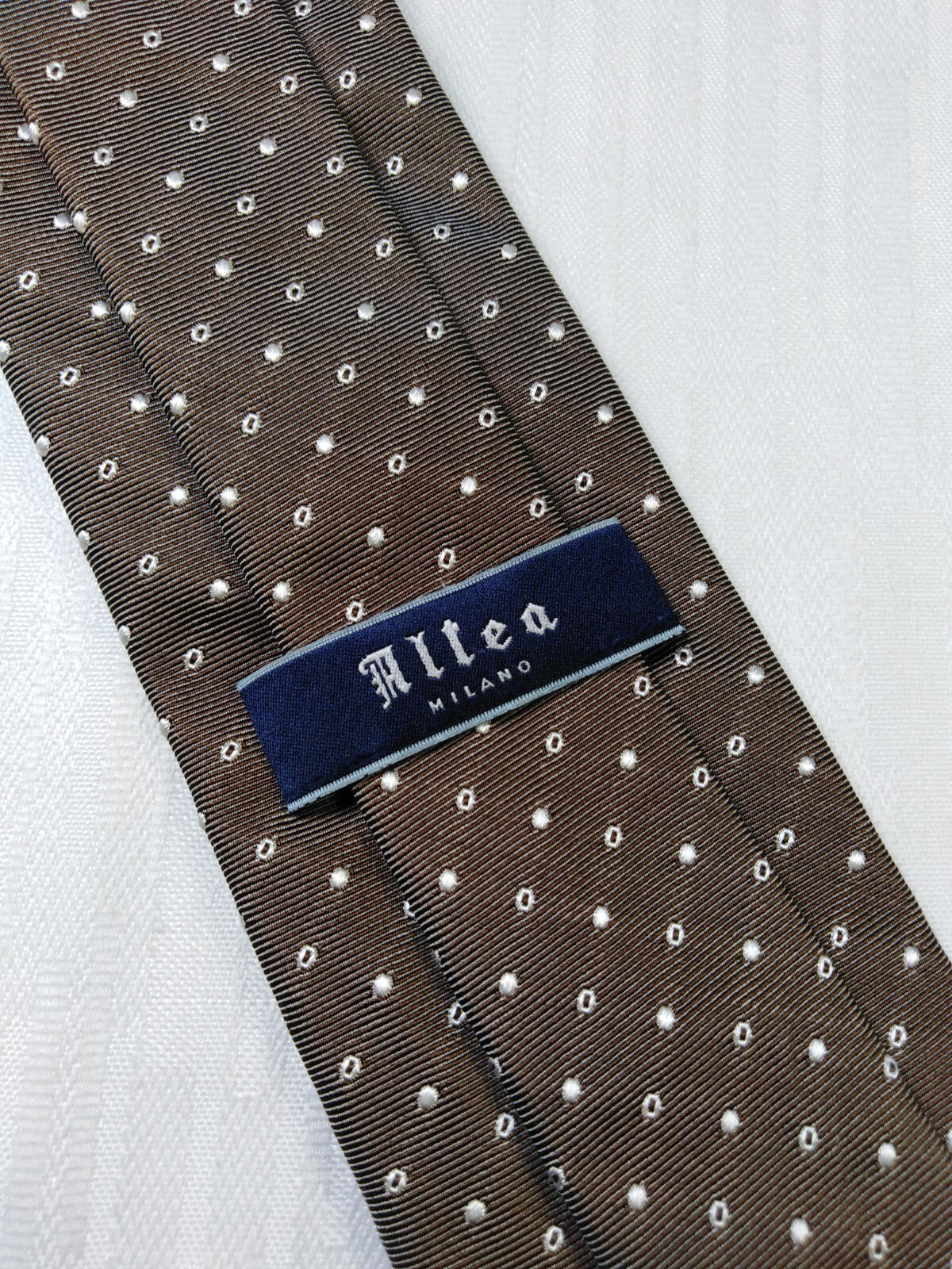 ALTEA MILANO 100% SILK TIE SETA CRAVATTA NECKTIE ITALY VINTAGE CLASSIC