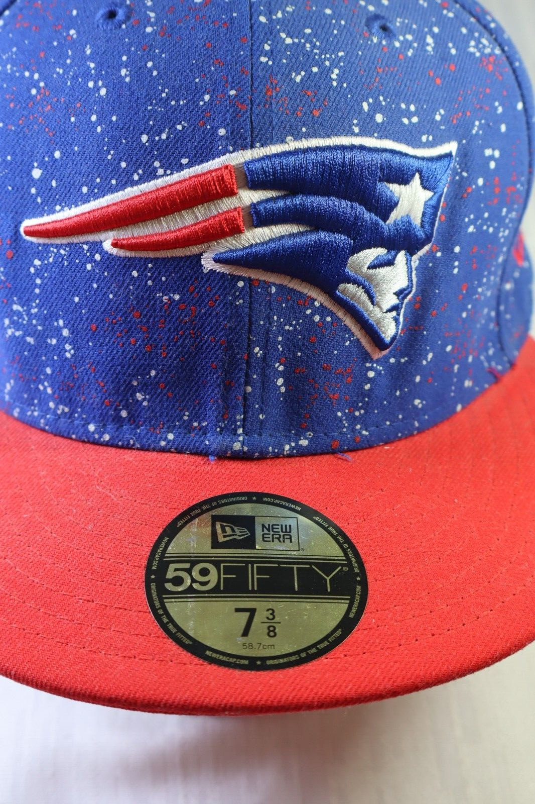 NEW ERA LOS PATRIOTS NFL CAPPELLO TG. 7 3/8 BERRETTO MAN HAT CAP VINTAGE SPORT