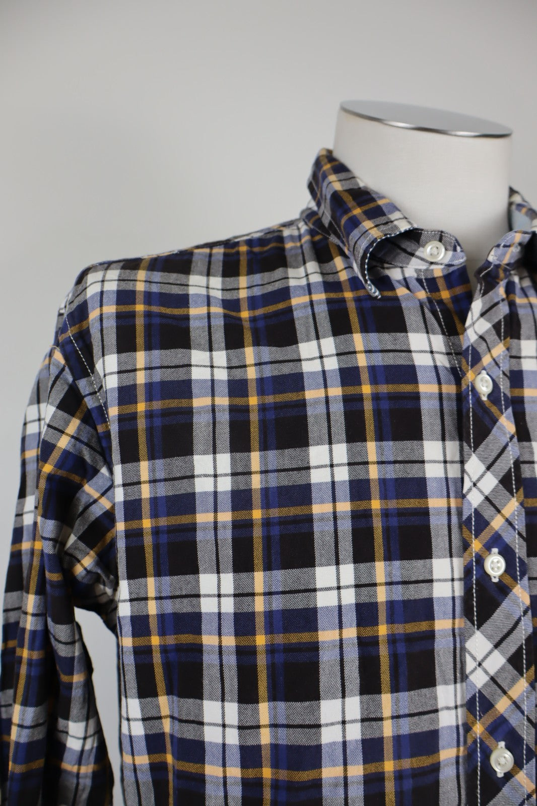 TOMMY HILFIGER CAMICIA UOMO TG. L MAN CASUAL VINTAGE SHIRT COTONE COTTON LOGO