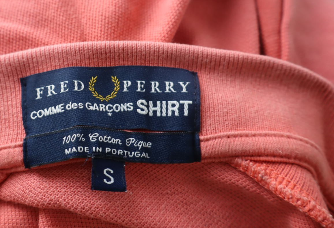 FRED PERRY CDG POLO MAGLIA UOMO COTONE S MAN COTTON T-SHIRT CASUAL VINTAGE LOGO