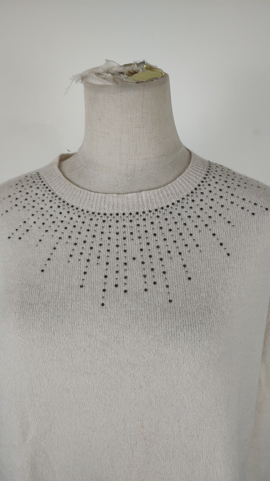 VIA DELLE PERLE VDP MAGLIONE LANA DONNA TG 46 WOMAN CASUAL SWEATER ITALY VINTAGE