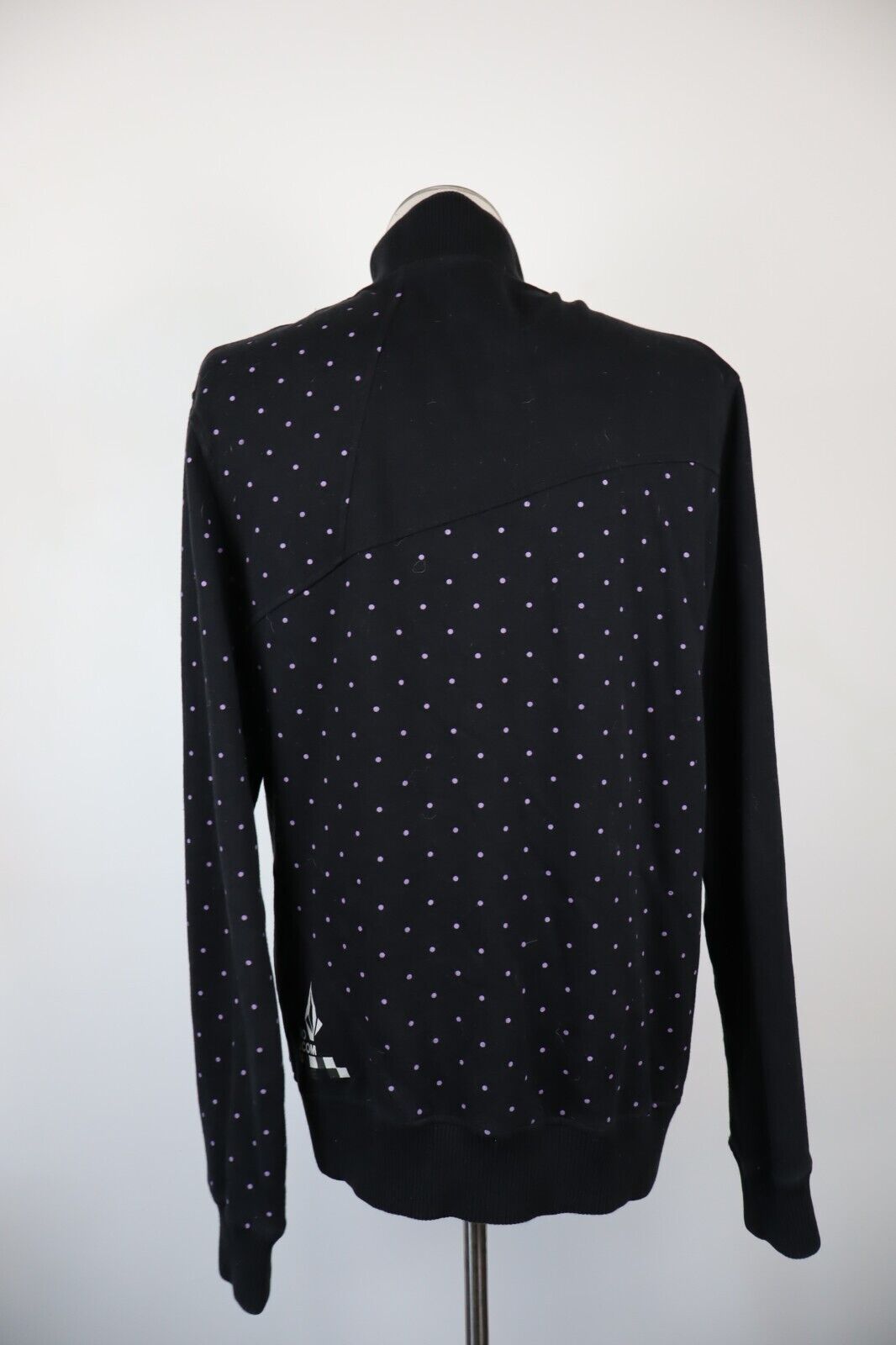 VOLCOM FELPA CON ZIP JACKET UOMO Tg XL MAN SWEATSHIRT CASUAL VINTAGE