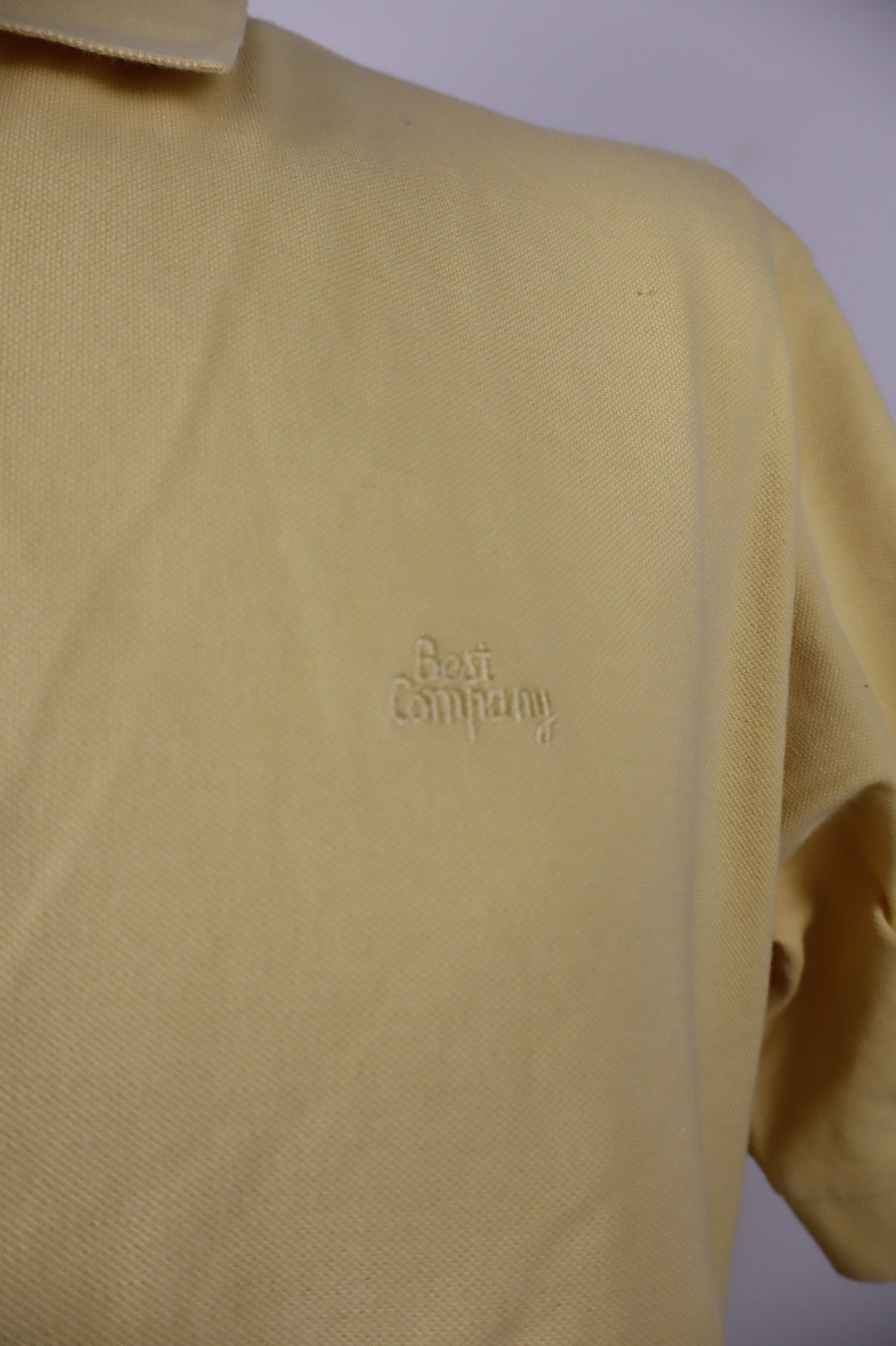 BEST COMPANY MAGLIA POLO UOMO TG. XL MAN COTONE COTTON T-SHIRT CASUAL VINTAGE