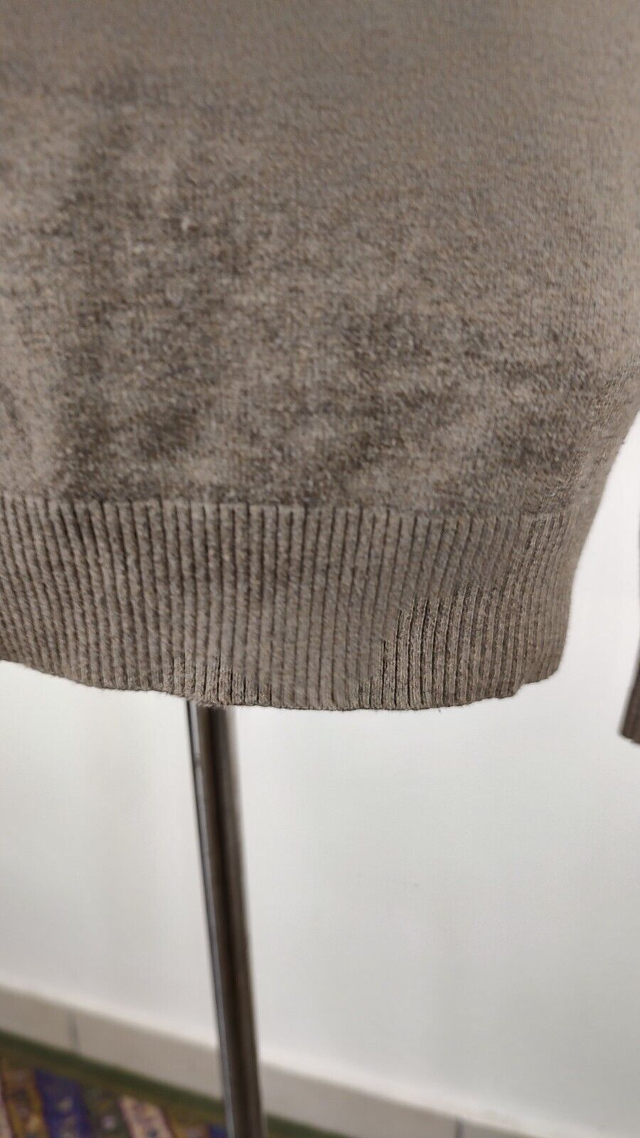 TOMMY HILFIGER  MAGLIONE COTONE CASHMERE VINTAGE UOMO Tg. M MAN SWEATER CASUAL