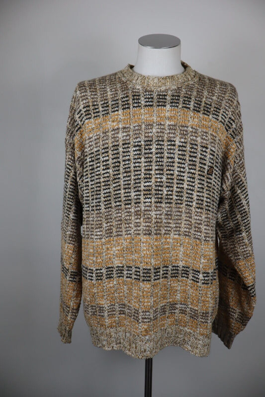 NORTH POLE MAGLIONE MAGLIA LANA WOOL VINTAGE UOMO Tg. XL MAN SWEATER CASUAL