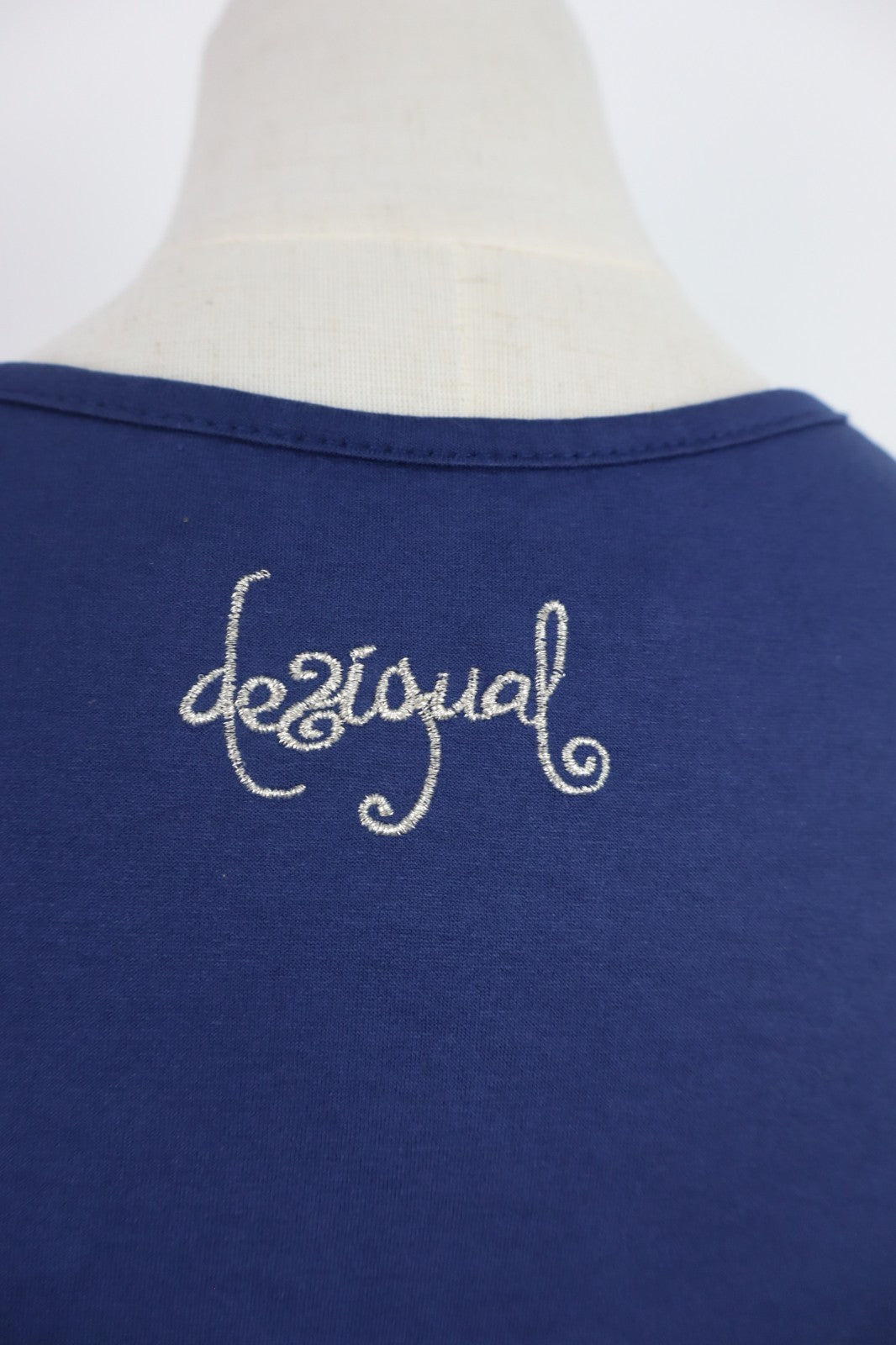 DESIGUAL MAGLIA DONNA TG. M WOMAN CASUAL VINTAGE T-SHIRT  TOP VISCOSA