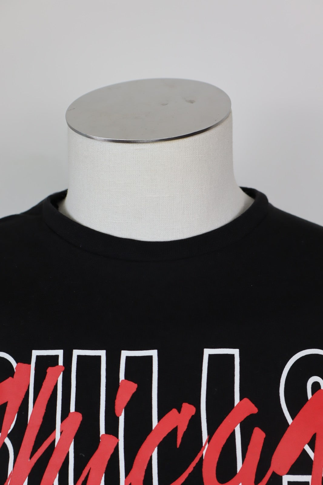 NEW ERA CHICAGO BULLS MAGLIA UOMO TG. S MAN T-SHIRT VINTAGE CASUAL COTONE