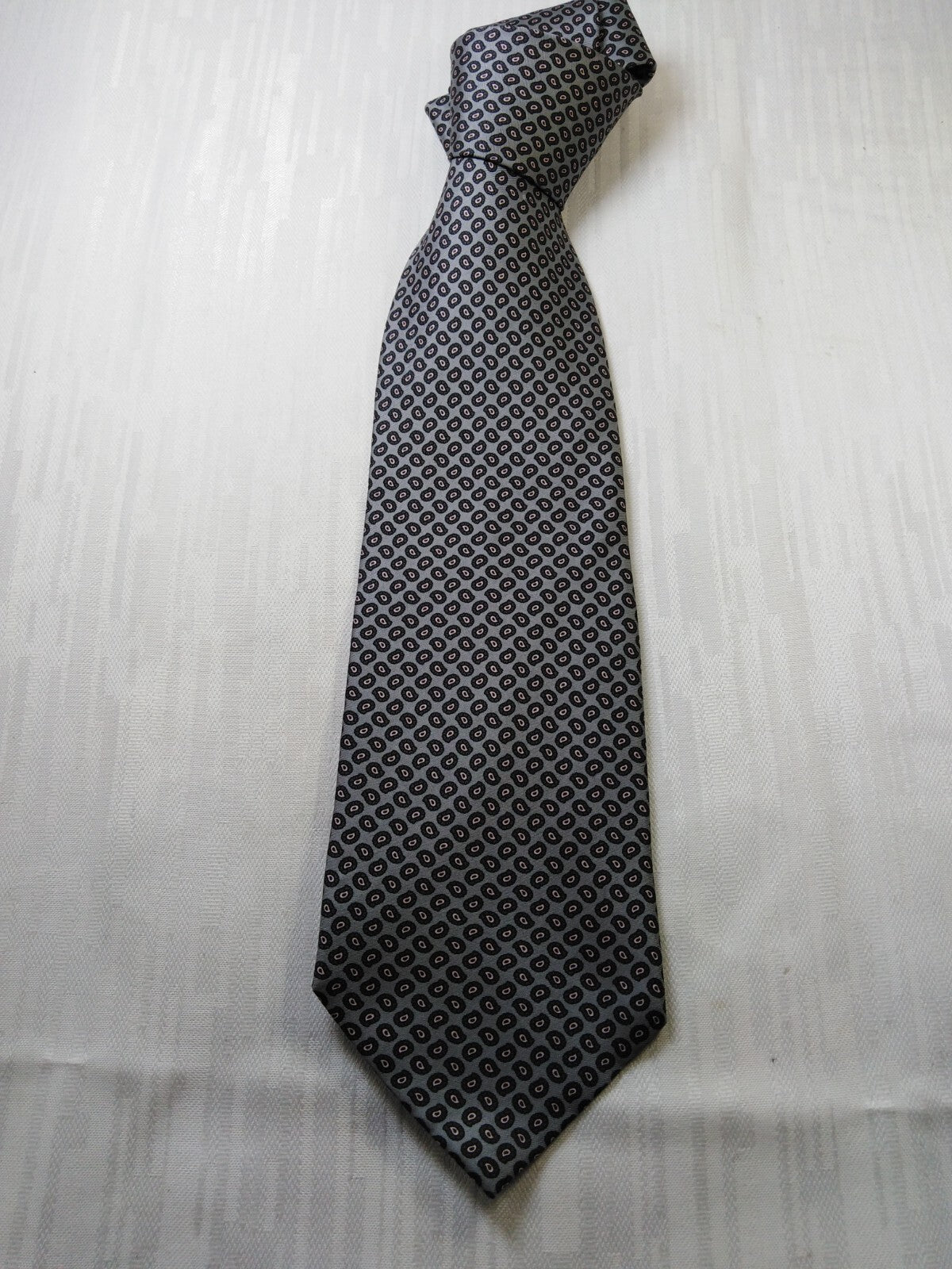 REGINA SCHRECKER 100% SILK TIE SETA CRAVATTA NECKTIE MADE IN ITALY CLASSIC