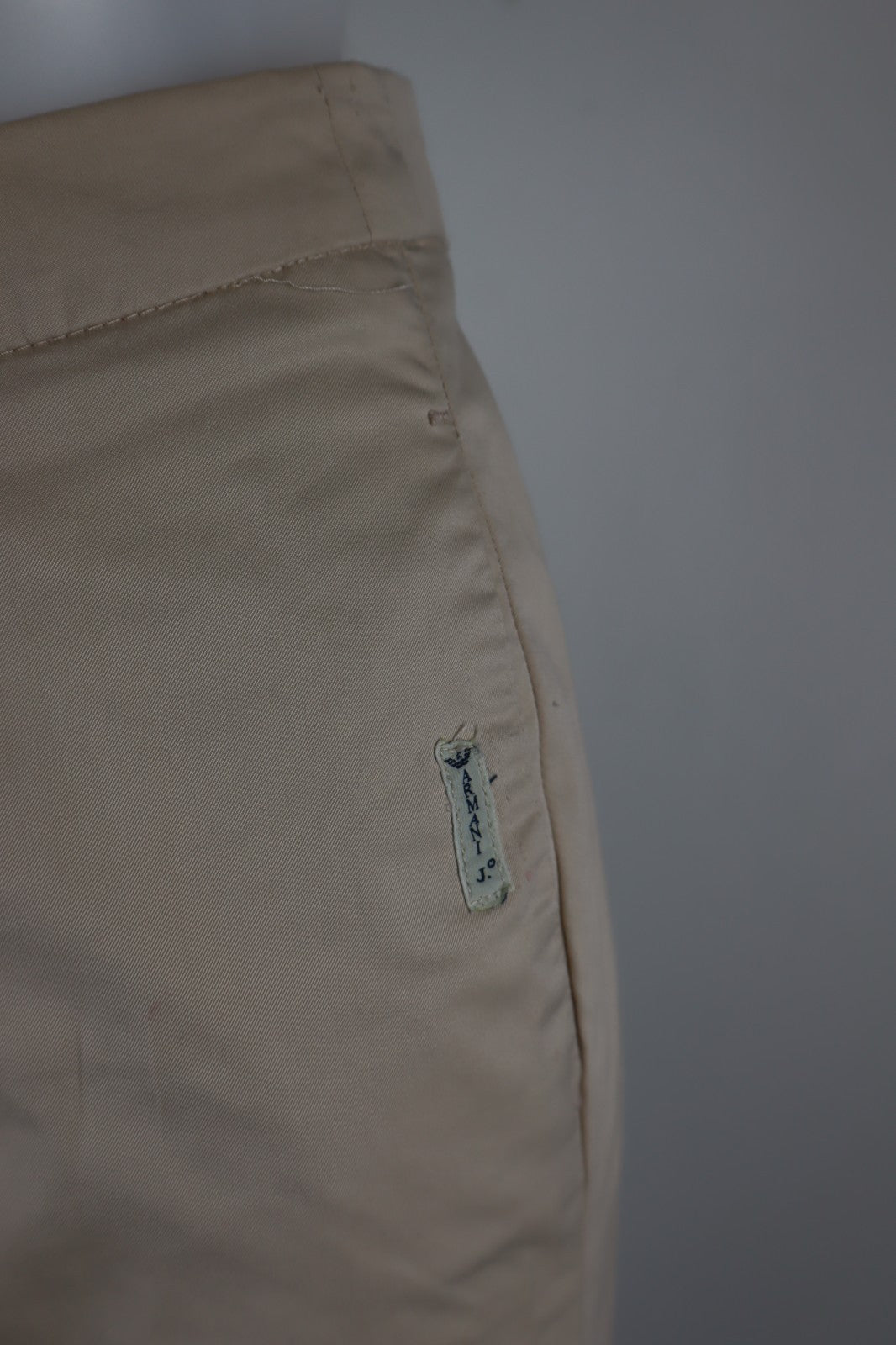 AJ ARMANI JEANS PANTALONE DRITTO DONNA TG 44 WOMAN VINTAGE PANTS CASUAL LOGO