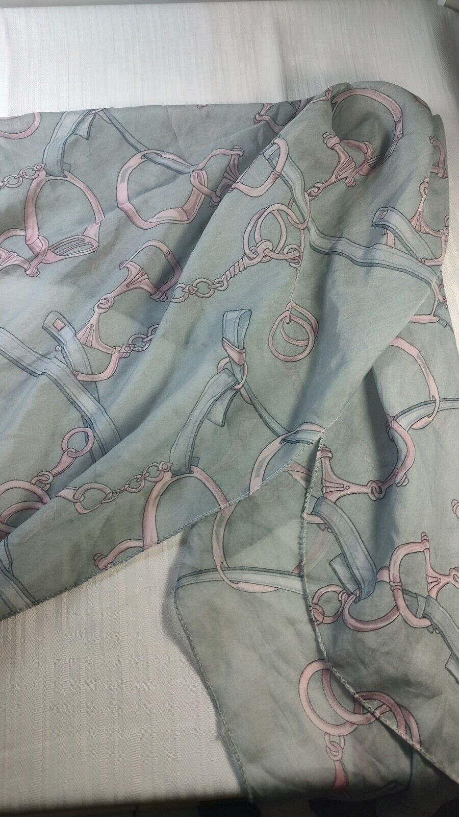 FOULARD COTONE COTTON SILK SCARVES SCARF RECTANGLE SETA MADE IN ITALY