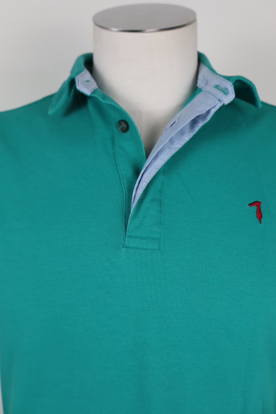 TRU TRUSSARDI MAGLIA POLO UOMO COTONE TG. L MAN COTTON SHIRT CASUAL VINTAGE
