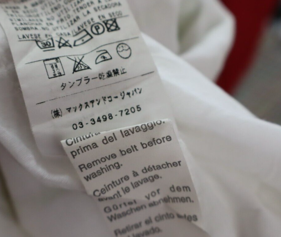 MAX & CO GONNA DONNA TG. 44 WOMAN VINTAGE SKIRT COTONE COTTON CASUAL