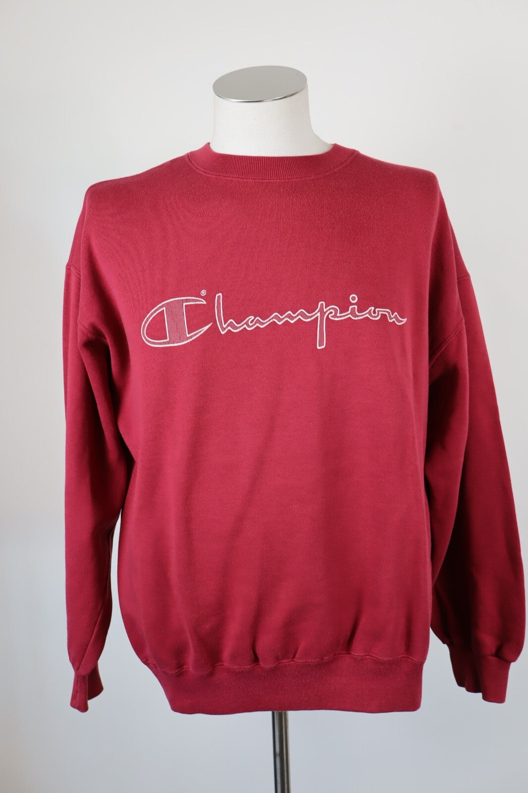CHAMPION FELPA MAGLIA COTONE UOMO Tg L MAN COTTON JACKET SWEATSHIRT VINTAGE