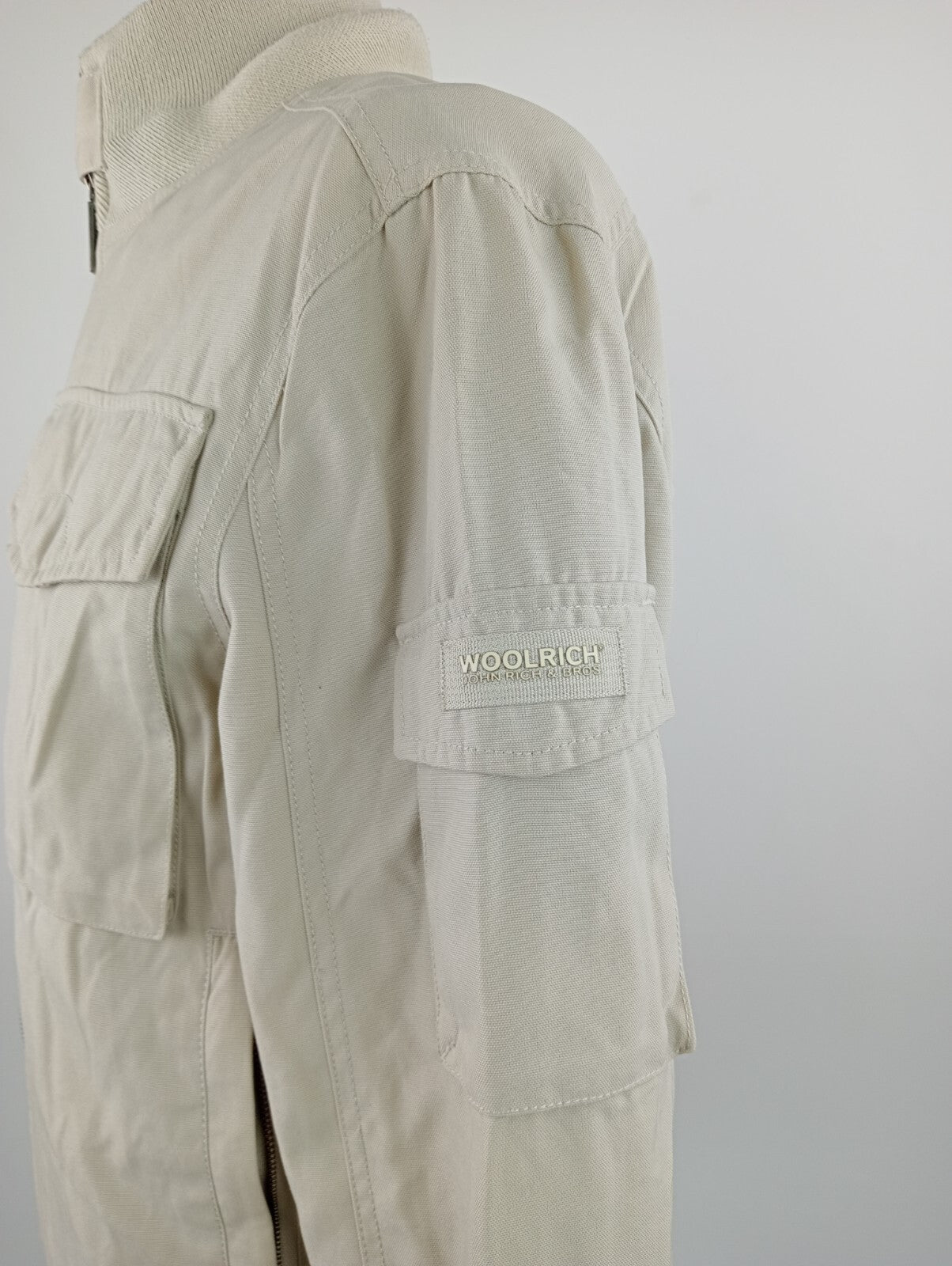 WOOLRICH GIUBBINO LEGGERO GIACCA UOMO Tg M MAN CASUAL VINTAGE JACKET