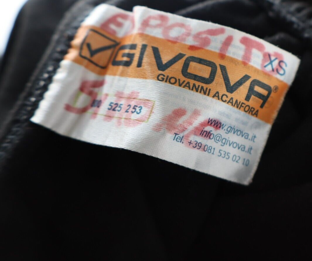 GIVOVA SALERNITANA PANTALONCINO SPORT CALCIO UOMO TG XS SOCCER MAN SHORTS