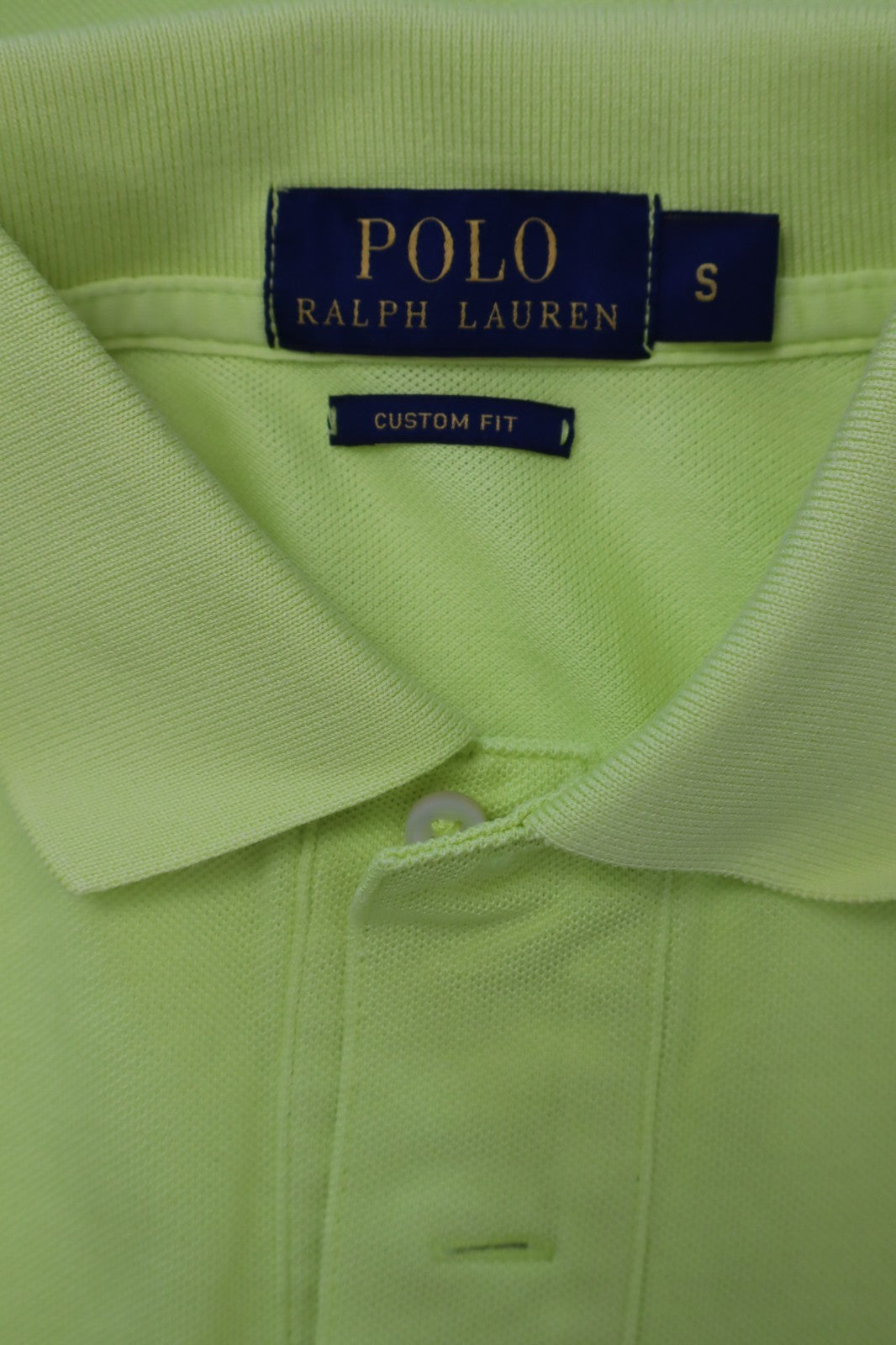 RALPH LAUREN MAGLIA POLO UOMO TG. S MAN T-SHIRT CASUAL VINTAGE COTONE COTTON