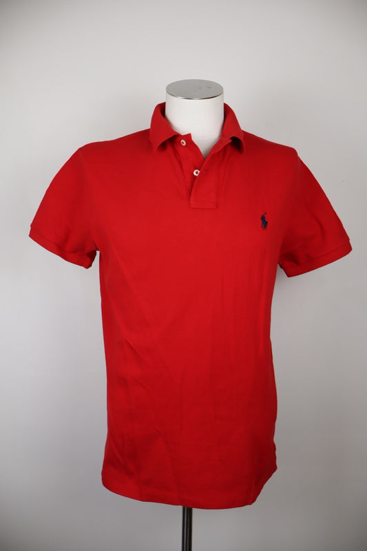 RALPH LAUREN MAGLIA POLO UOMO COTONE L SLIM MAN COTTON T-SHIRT CASUAL VINTAGE