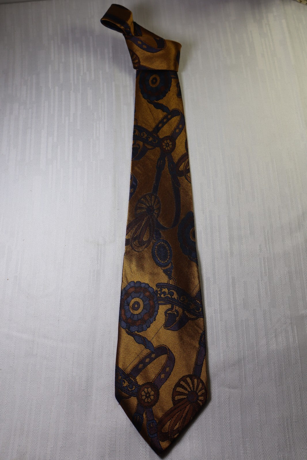 PROCHOWNICK 100% SILK TIE SETA CRAVATTA NECKTIE MADE IN ITALY CLASSIC