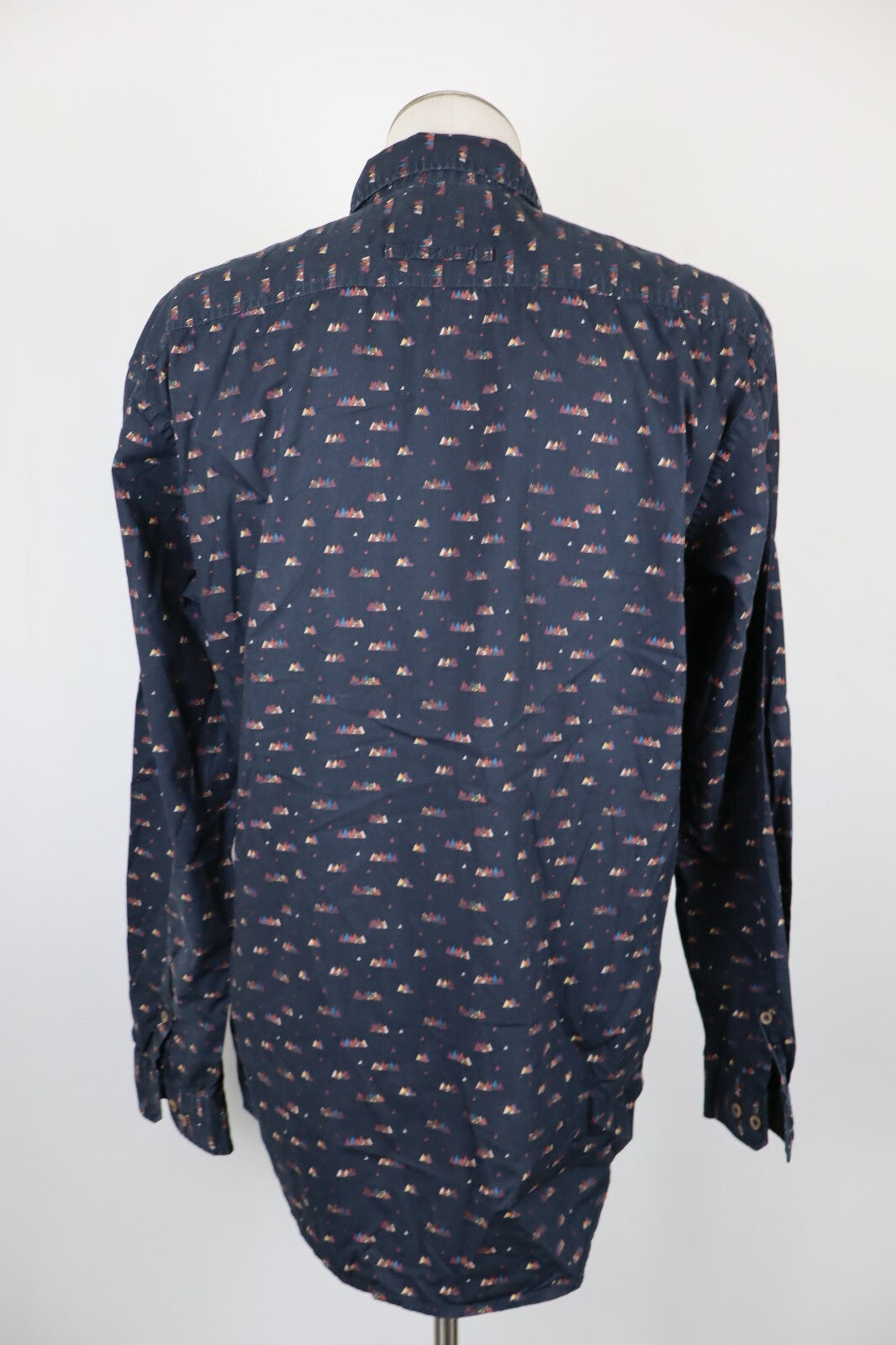 CAMEL ACTIVE CAMICIA UOMO TG. L MAN CASUAL VINTAGE SHIRT COTONE COTTON