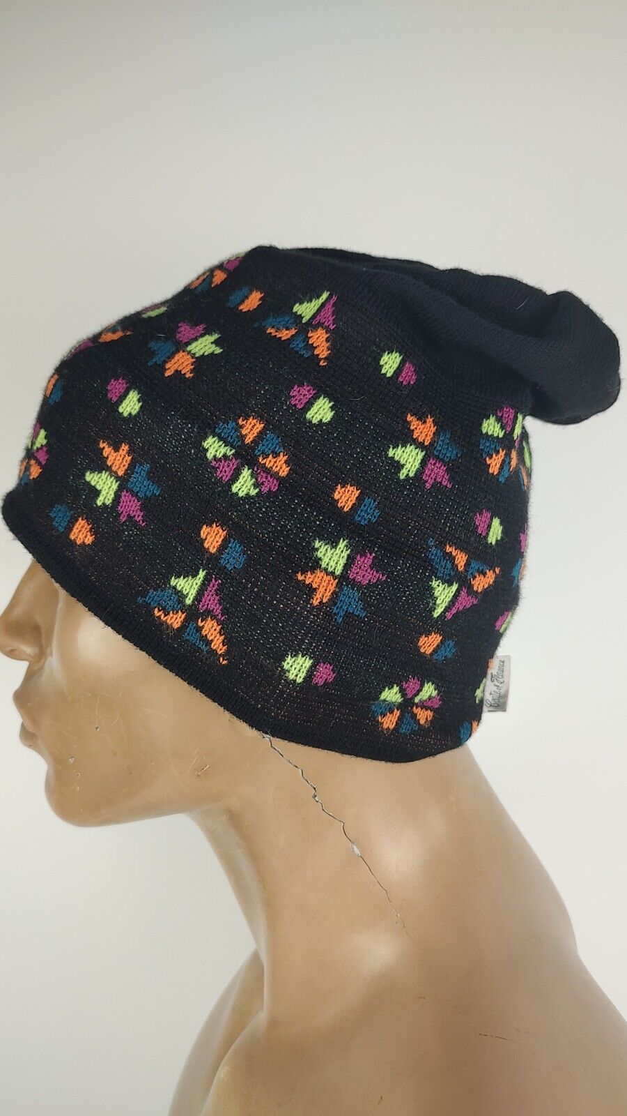 CONTE OF FLORENCE CAPPELLO BEANIE UOMO DONNA TG. UNICA HAT VINTAGE CASUAL