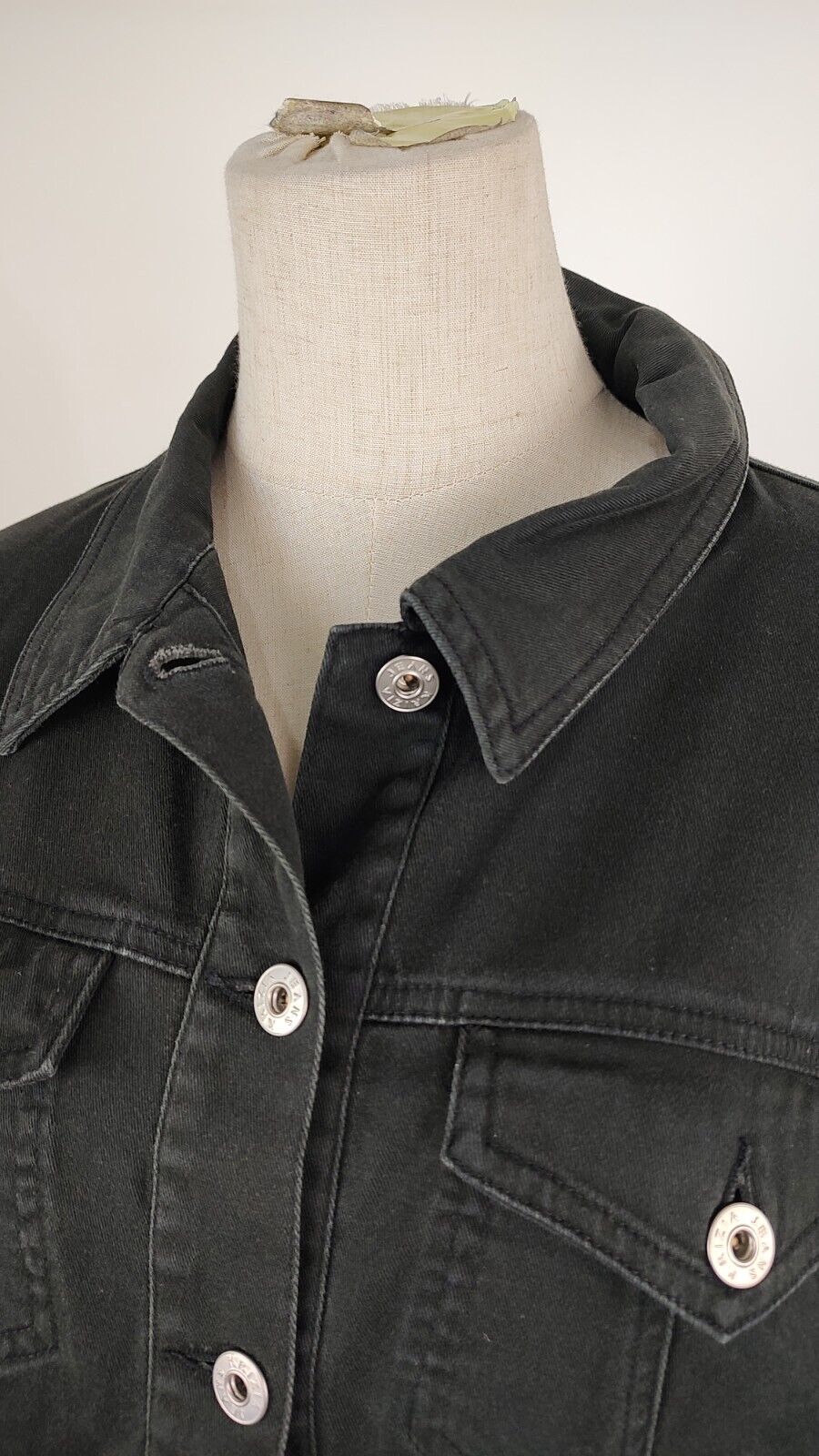 KRIZIA JEANS GIUBBINO DONNA Tg. L WOMAN CASUAL JACKET COTONE DENIM