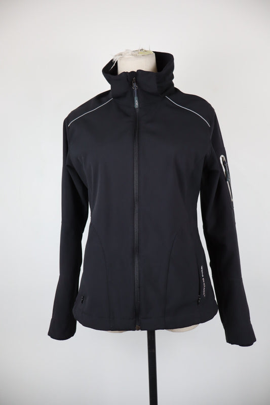 CMP FELPA CON ZIP JACKET DONNA Tg 42 WOMAN CASUAL VINTAGE SPORT SWEATSHIRT