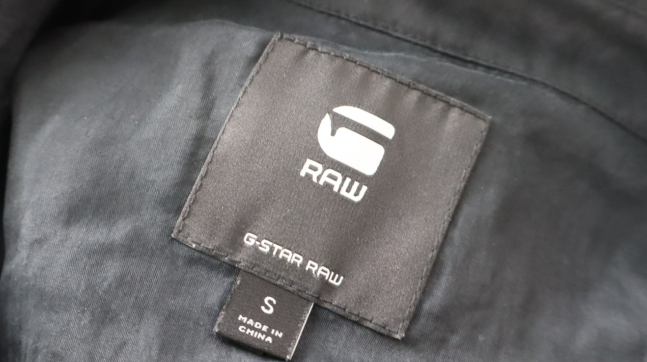 G-STAR CAMICIA MANICHE LUNGHE SHIRT UOMO Tg S MAN VINTAGE CASUAL TASCHE LYOCELL