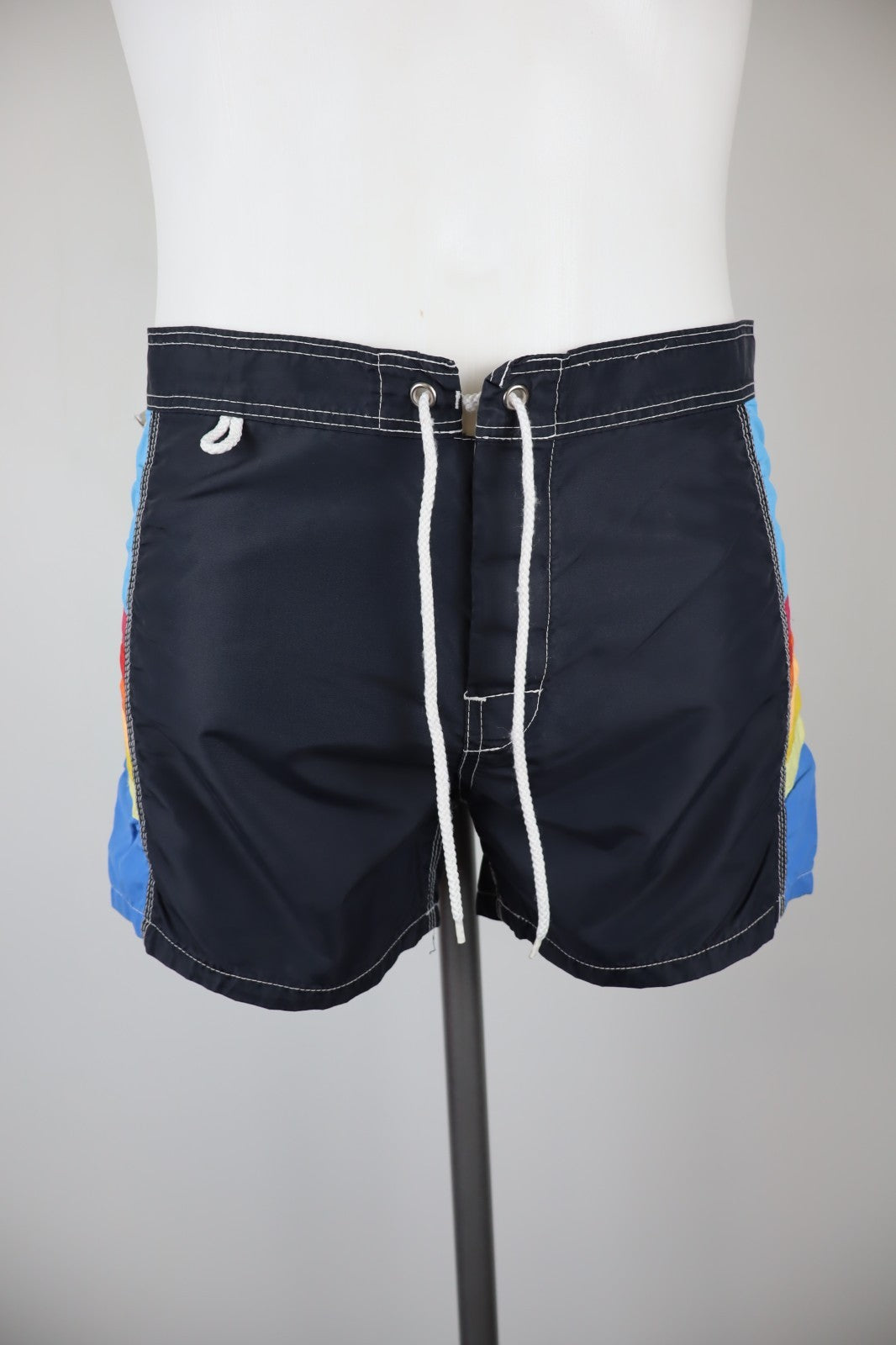 SUNDEK COSTUME PANTALONCINO MARE UOMO 30 MEN SWIMSUIT VINTAGE CASUAL LOGO