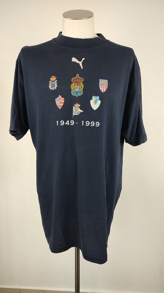PUMA MAGLIA CALCIO UOMO TG XL MAN T-SHIRT CASUAL VINTAGE SQUADRE SPAGNOLE