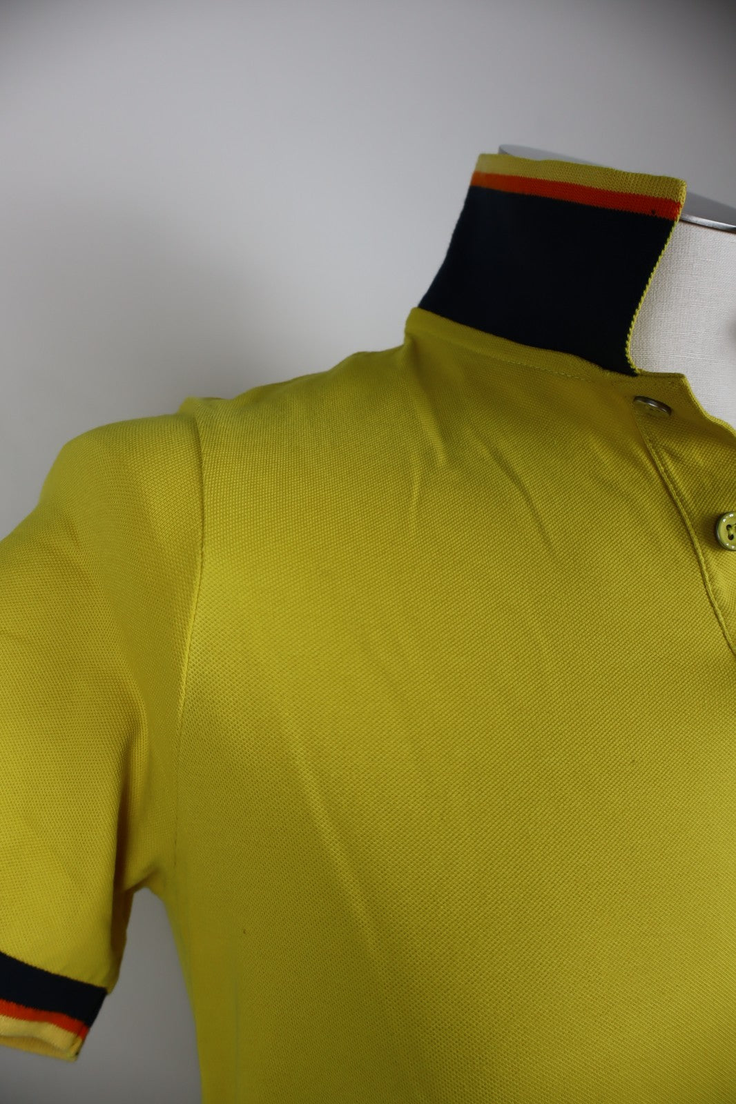 KWAY MAGLIA POLO UOMO COTONE TG M MAN COTTON T-SHIRT CASUAL VINTAGE VERDE LOGO