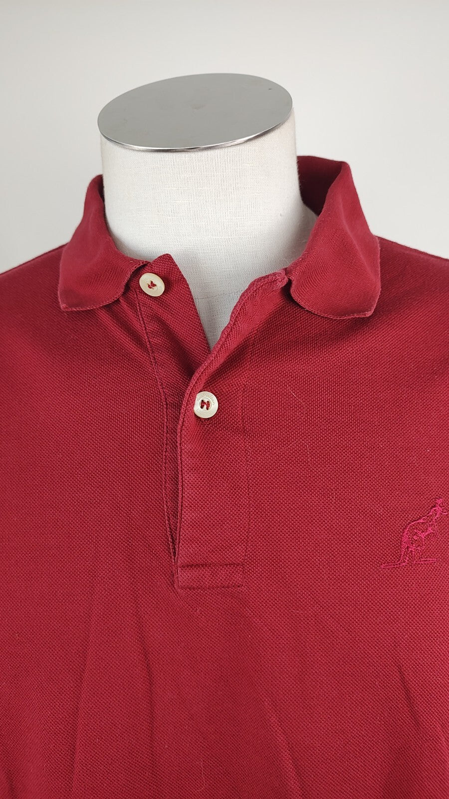 AUSTRALIAN MAGLIA POLO UOMO TG XL MAN T-SHIRT CASUAL VINTAGE COTONE