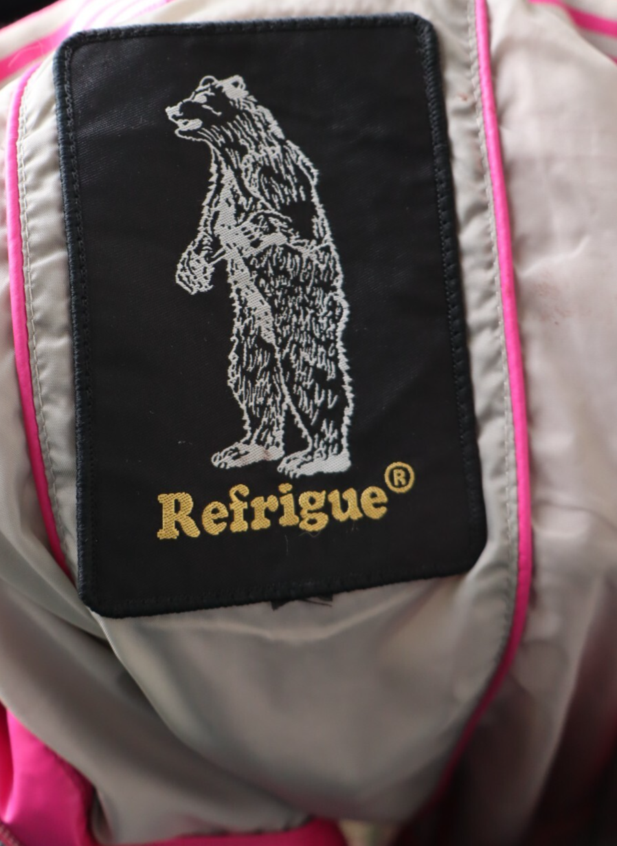 REFRIGUE GIUBBINO LEGGERO GIACCA DONNA Tg M VINTAGE WOMAN JACKET CASUAL VINTAGE