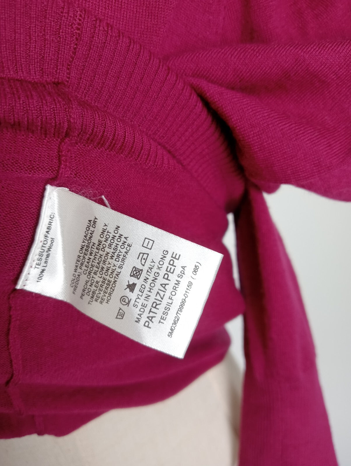 PATRIZIA PEPE MAGLIONE LANA WOOL DONNA Tg. XL WOMAN CASUAL SWEATER VINTAGE