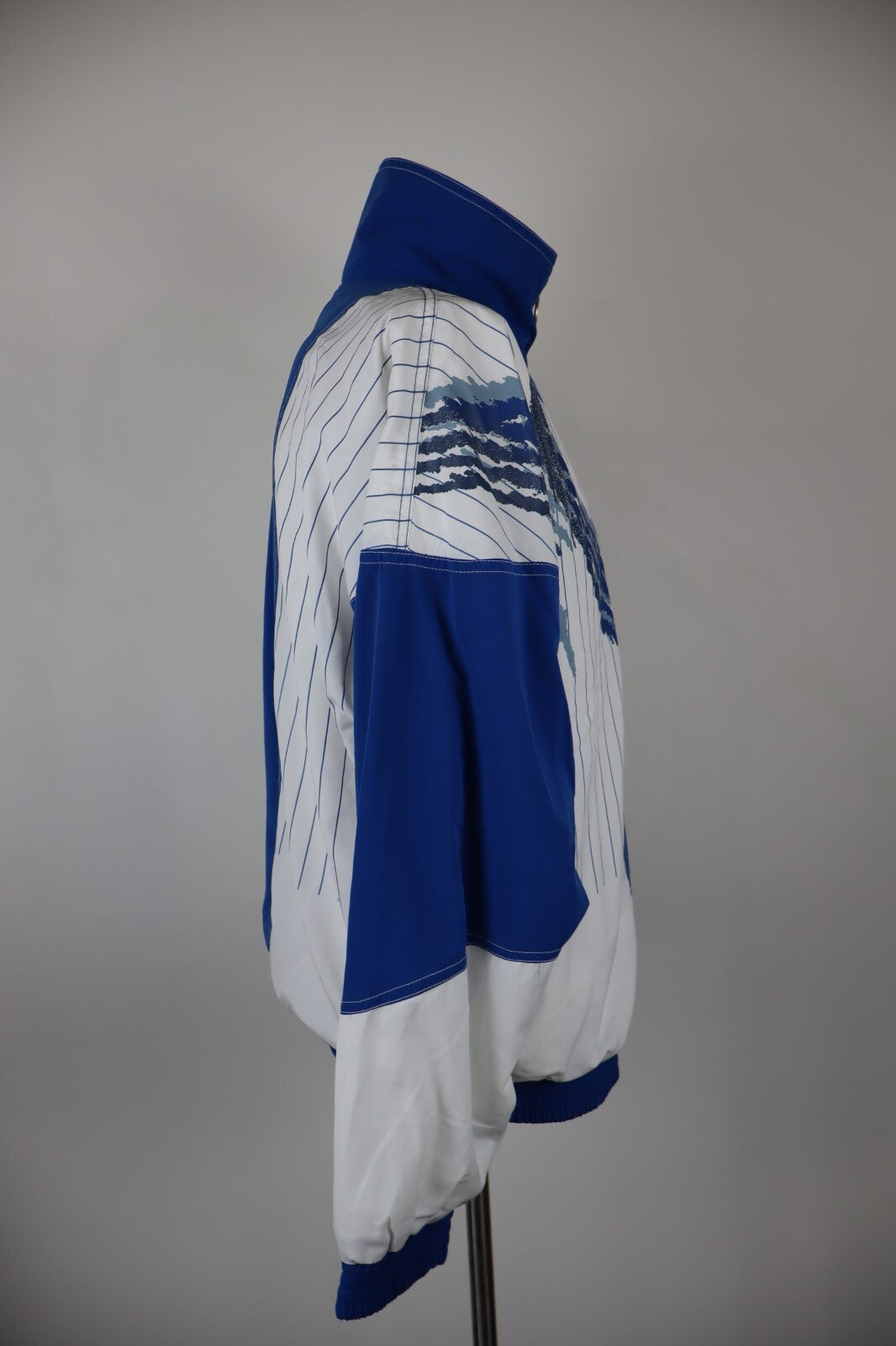 LOTTO GIACCA TENNIS JACKET CON ZIP MAN SHIRT UOMO TG S VINTAGE SPORT TRAINING