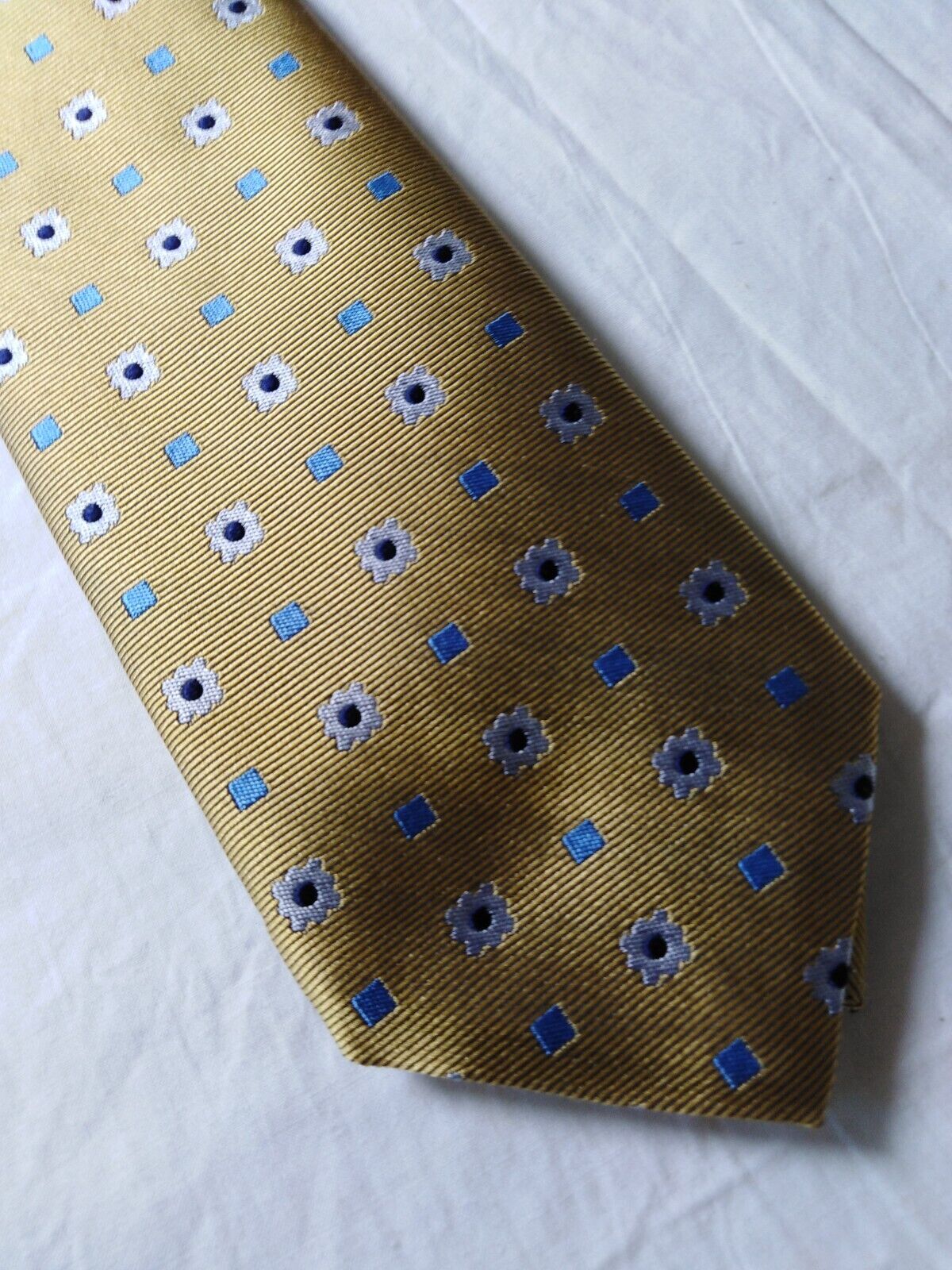 BARBUTI 100%  SILK TIE SETA CRAVATTA SELF TIPPED NECKTIE MADE ITALY