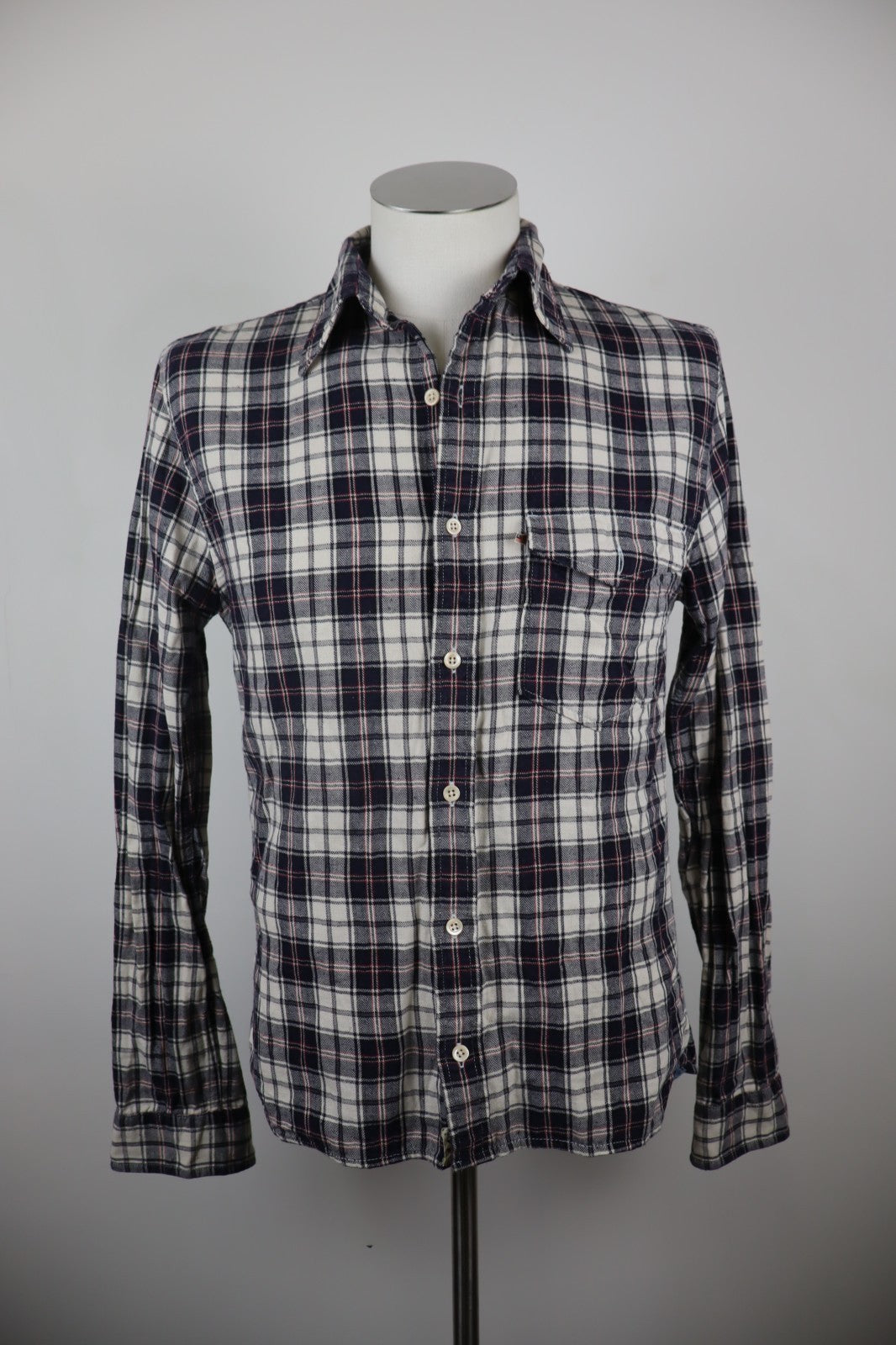 RALPH LAUREN CAMICIA UOMO COTONE TG M SLIM MAN CASUAL VINTAGE COTTON SHIRT LOGO