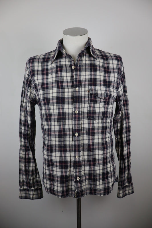 RALPH LAUREN CAMICIA UOMO COTONE TG M SLIM MAN CASUAL VINTAGE COTTON SHIRT LOGO