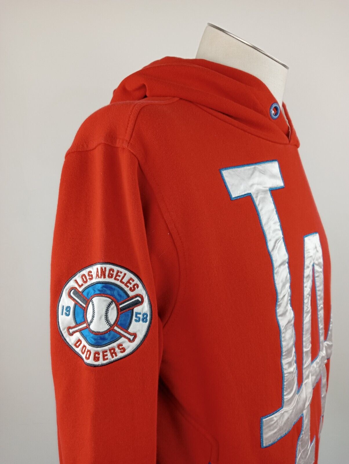 COOPERSTOWN MAJESTIC FELPA BASEBALL LOS ANGELES UOMO S SPORT SWEATSHIRT CASUAL