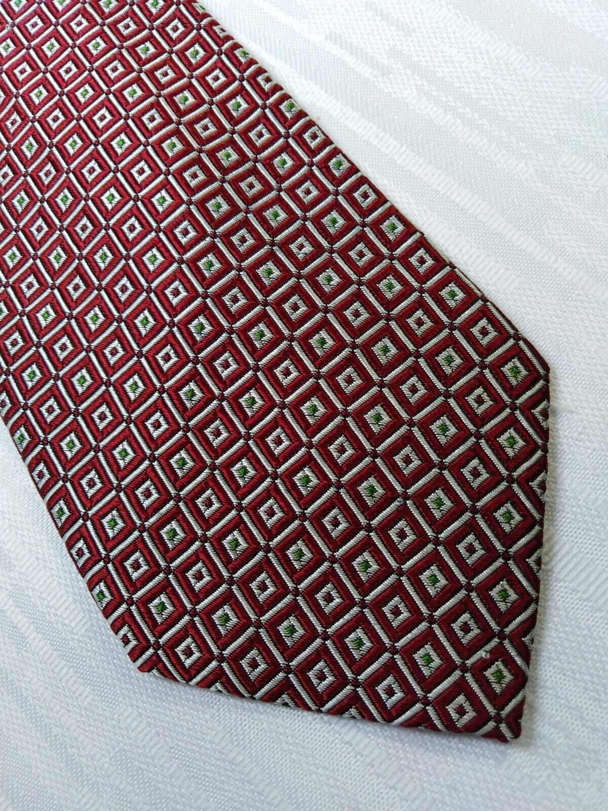 CHARLES JOURDAN 100%  SILK TIE SETA CRAVATTA NECKTIE MADE IN ITALY