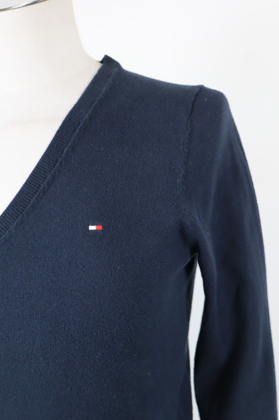 TOMMY HILFIGER MAGLIONE VINTAGE UOMO COTONE Tg. S MAN COTTON SWEATER CASUAL