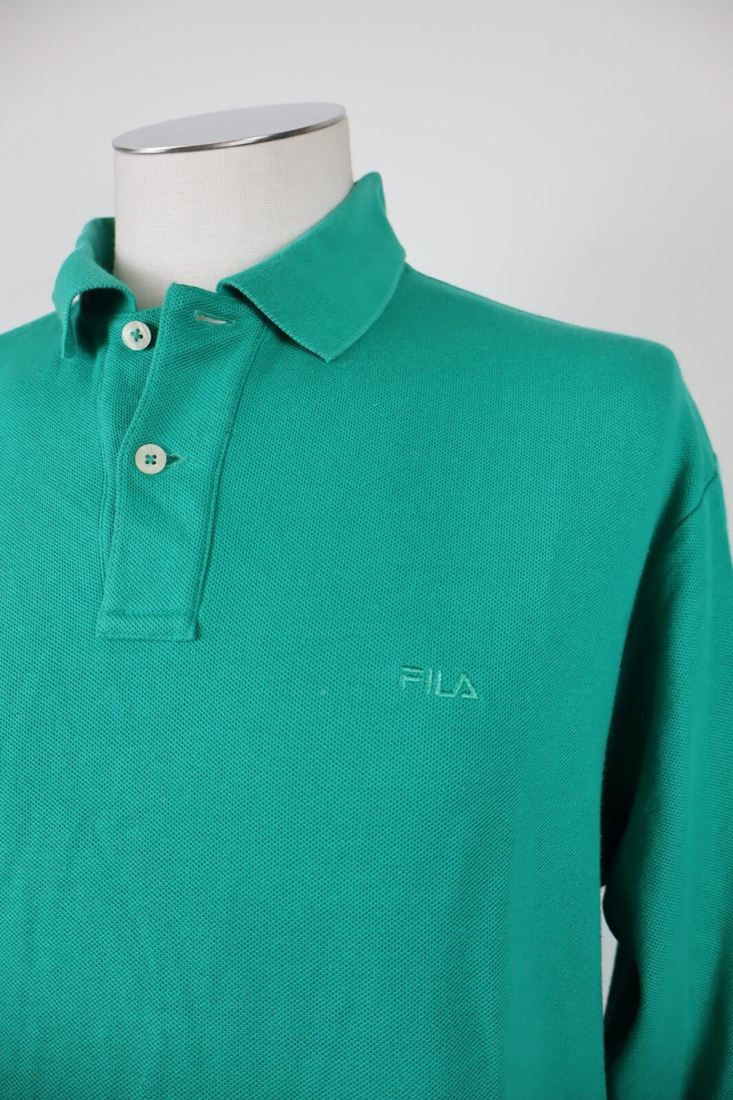 FILA MAGLIA POLO UOMO TG.I 52 MAN T-SHIRT CASUAL VINTAGE COTONE COTTON