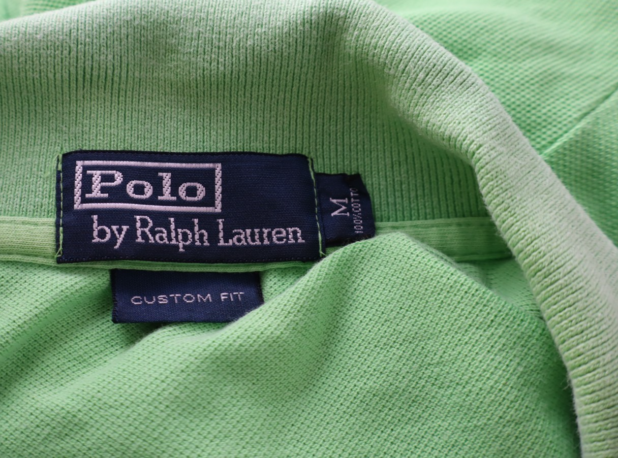 RALPH LAUREN POLO MAGLIA UOMO COTONE TG M MAN COTTON SHIRT CASUAL VINTAGE LOGO