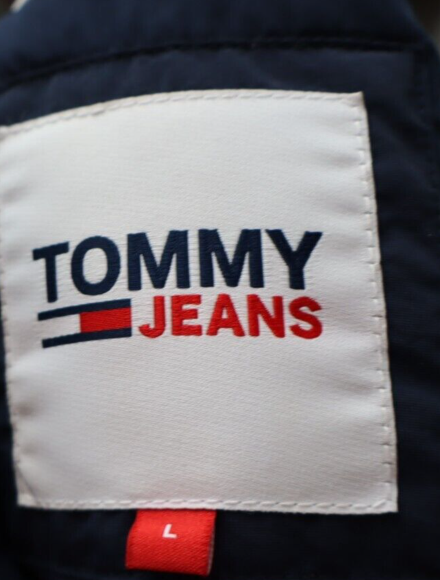 TOMMY JEANS HILFIGER GIUBBINO IMBOTTITO GIACCA UOMO L MAN CASUAL VINTAGE JACKET