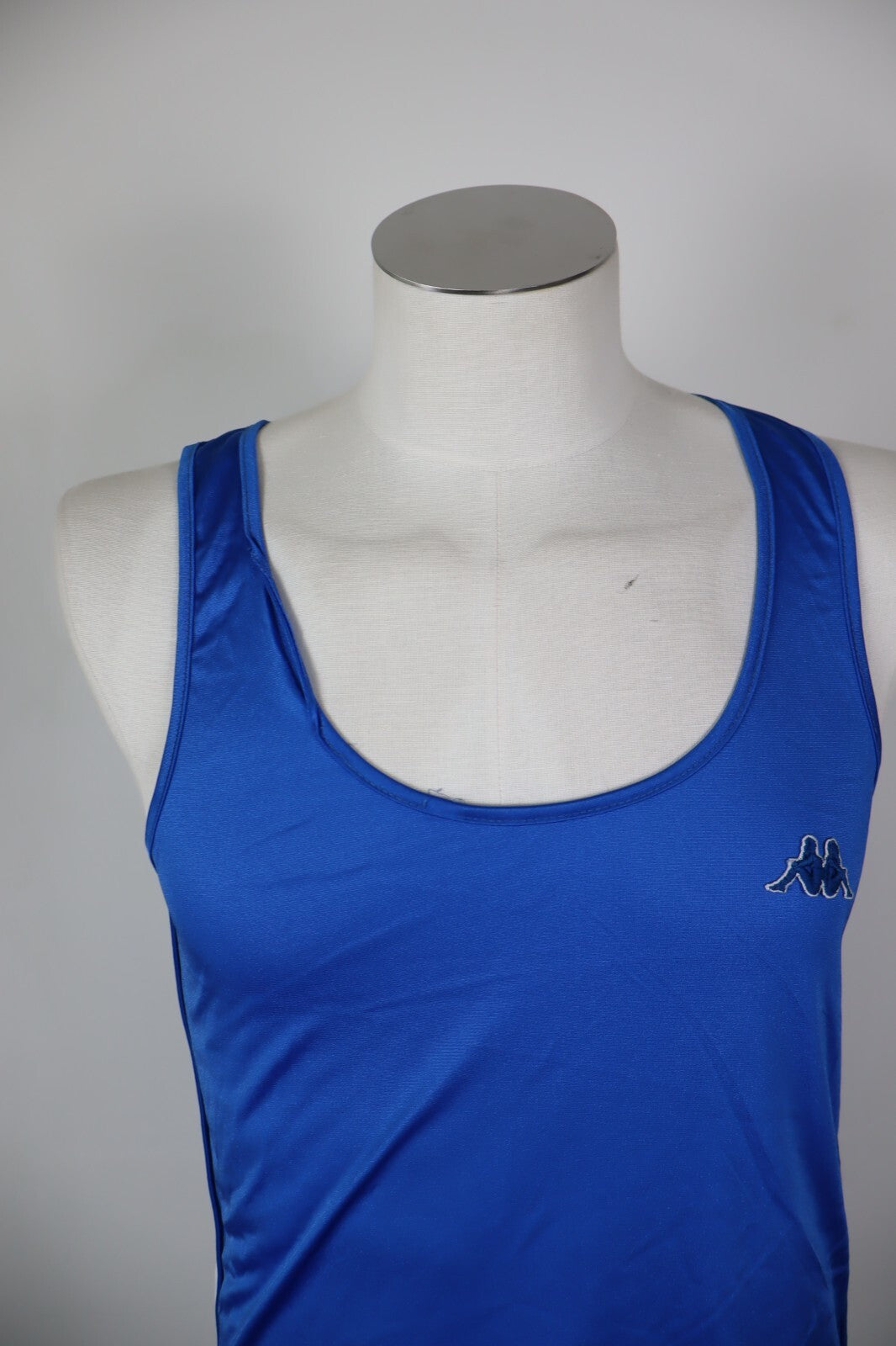 KAPPA CANOTTA UOMO MAGLIA TOP TG 46 MAN T-SHIRT CASUAL VINTAGE NYLON