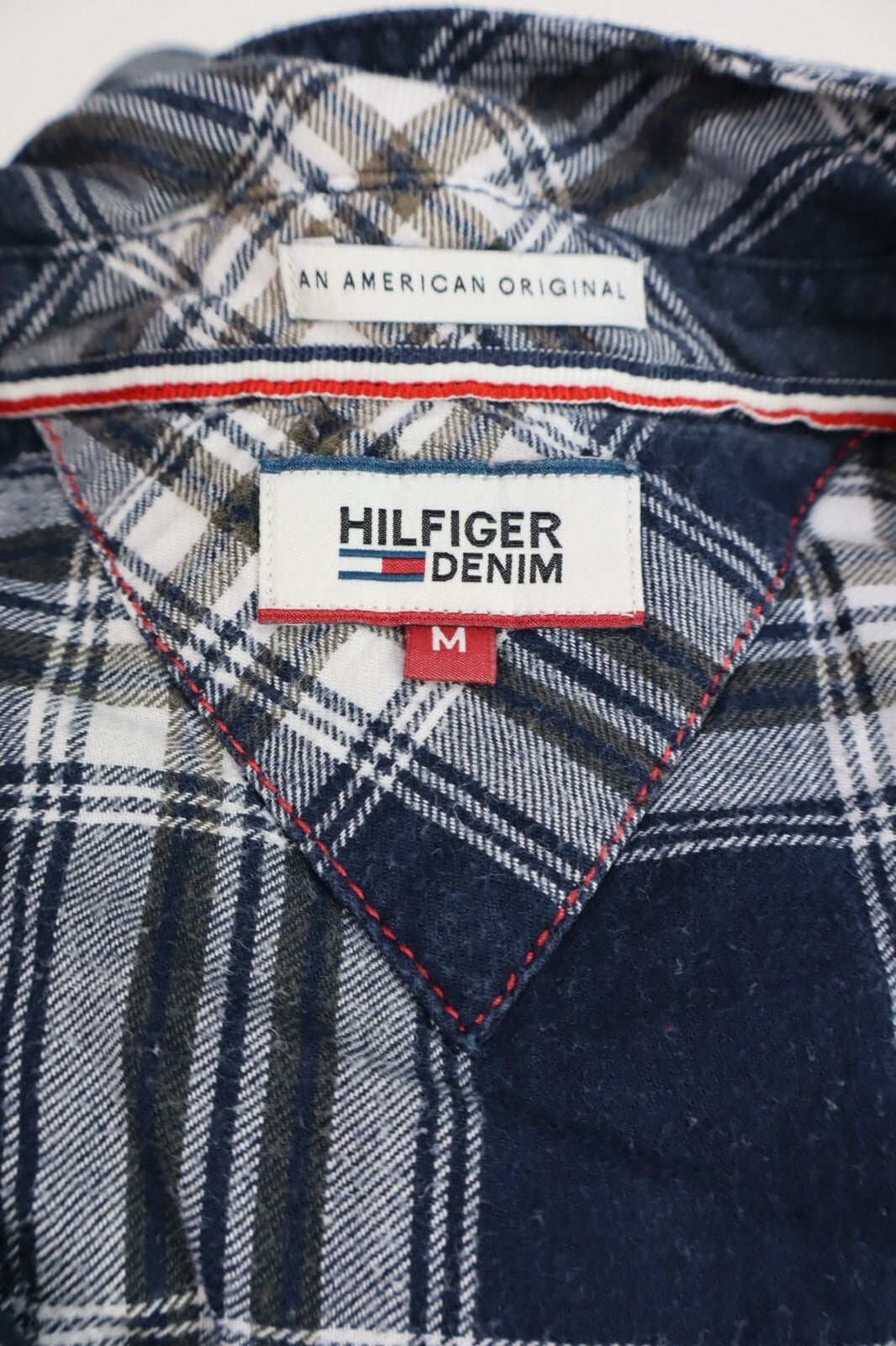 TOMMY HILFIGER CAMICIA DONNA TG. M WOMAN SHIRT CASUAL VINTAGE COTONE COTTON