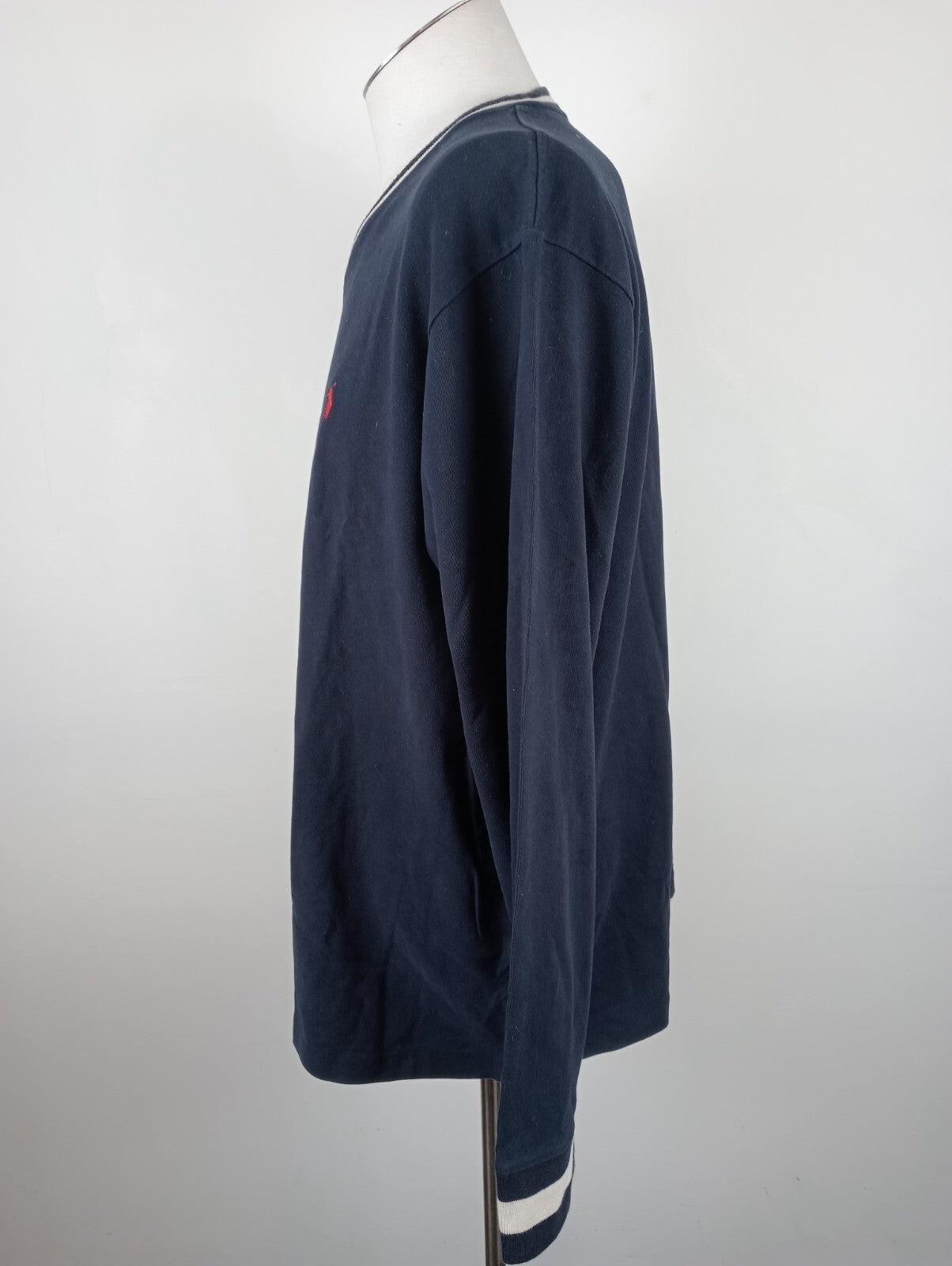 POLO RALPH LAUREN FELPA UOMO XL MAN SWEATSHIRT COTONE COTTON CASUAL VINTAGE