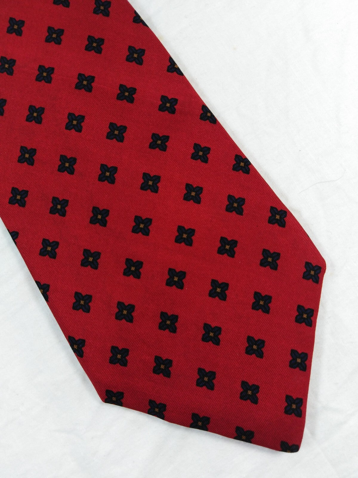 TOMMY HILFIGER  SILK TIE SETA CRAVATTA NECKTIE MADE IN USA