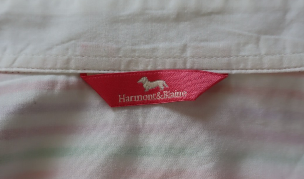 HARMONT & BLAINE CAMICIA SHIRT DONNA COTONE TG. 44 WOMAN CASUAL VINTAGE