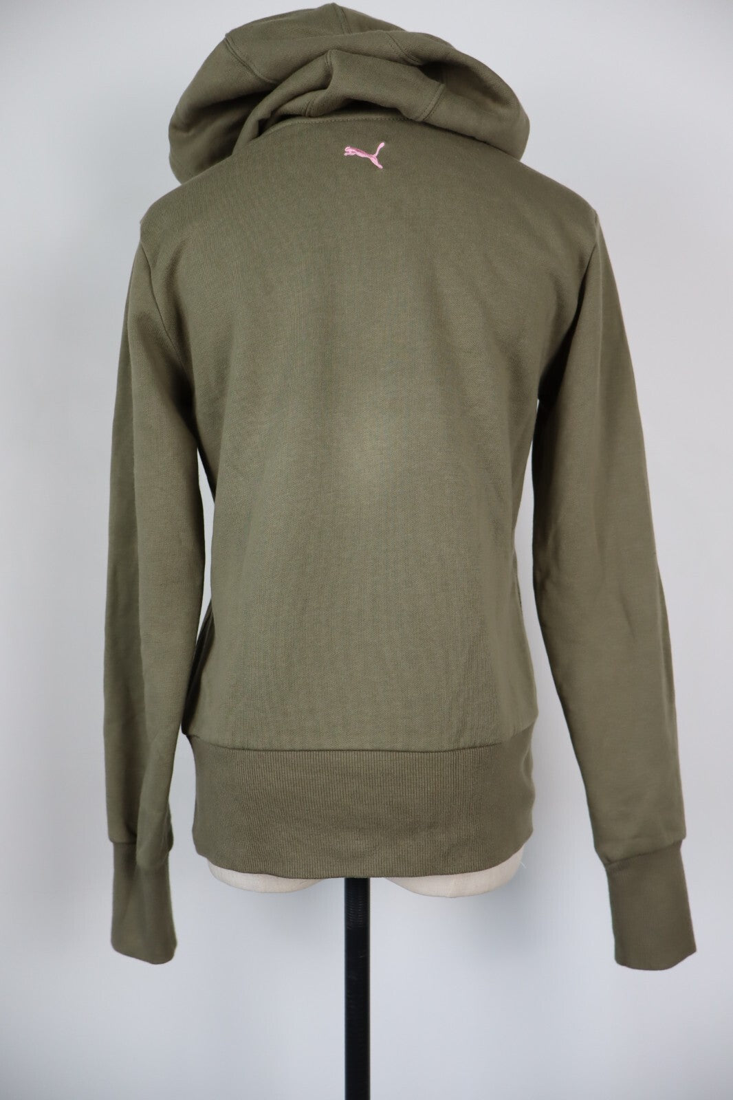 PUMA FELPA CAPPUCCIO DONNA Tg S WOMEN CASUAL VINTAGE SPORT SWEATSHIRT